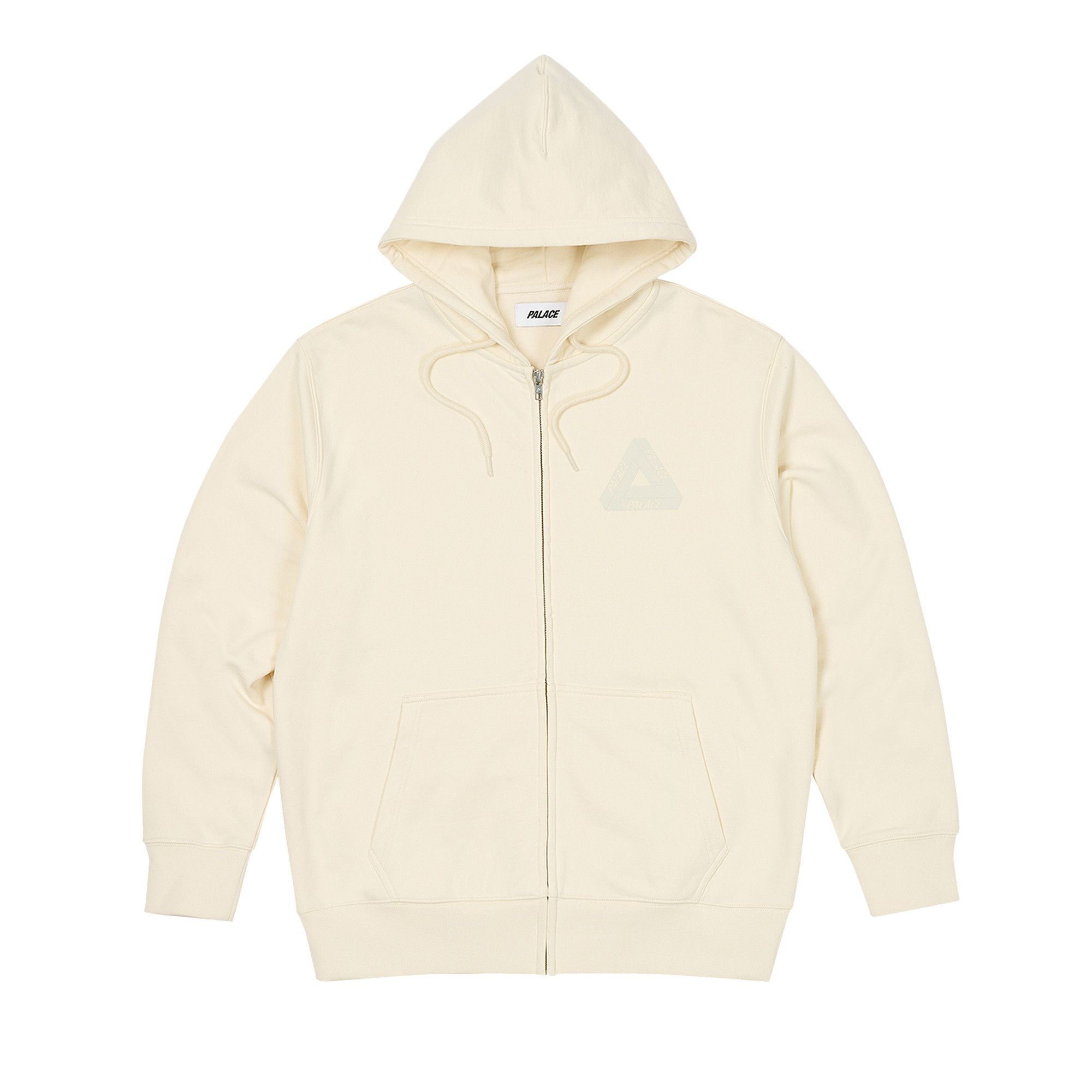 Buy Palace Tri-Puff Print Zip Hood 'Soft White' - P24HD018 | GOAT
