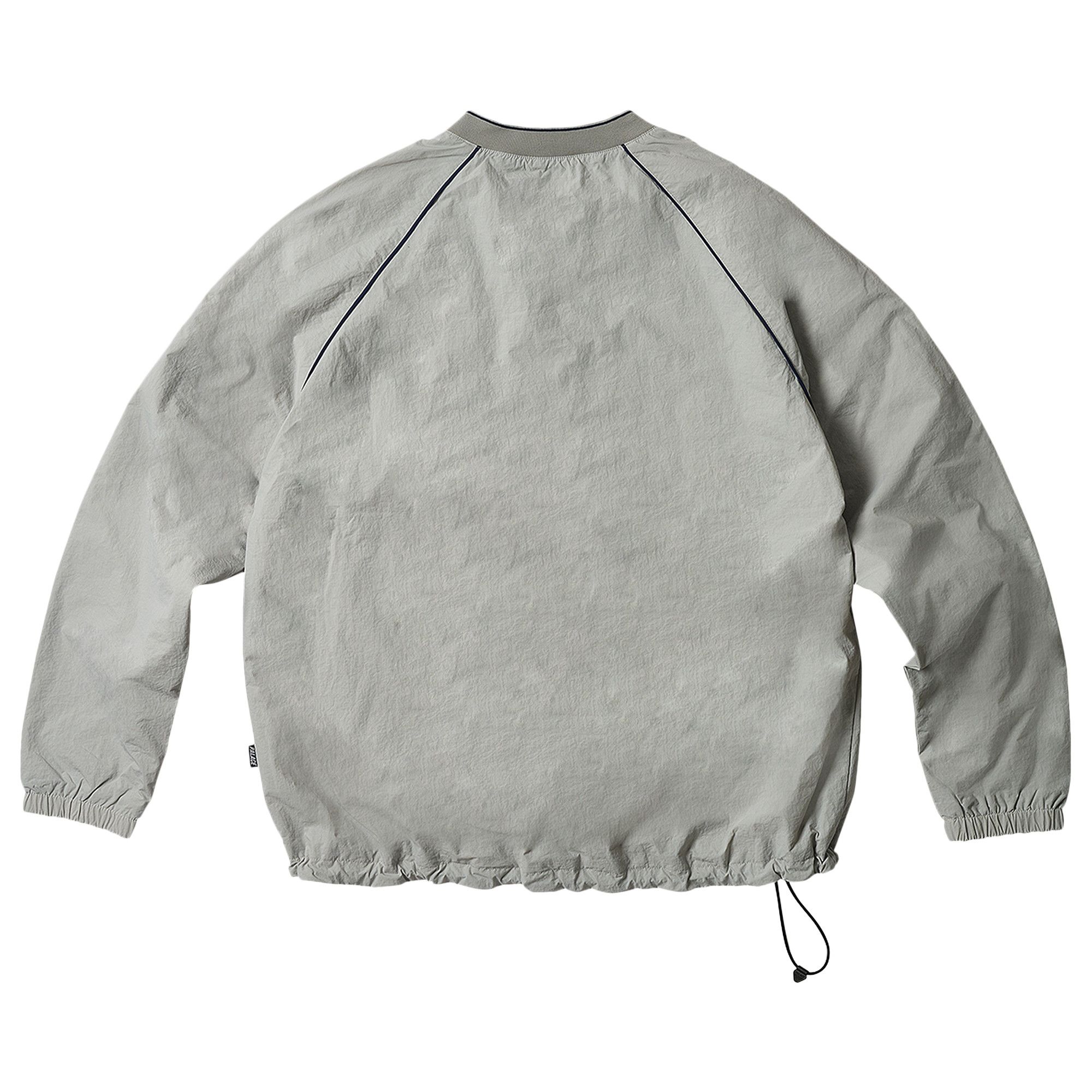 Buy Palace Piped Shell Pullover 'Grey' - P24JK064 | GOAT
