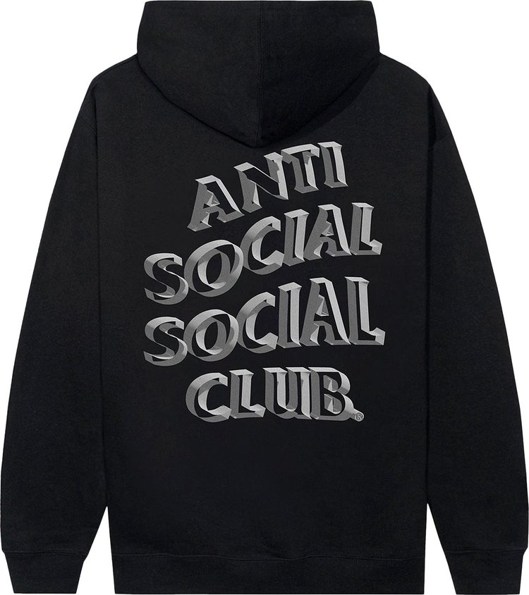 Anti Social Social Club Deeper Than Usual Hoodie Black