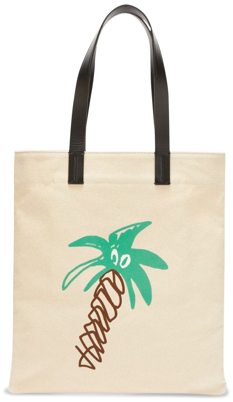 Palm Angels Sketchy Shopping Bag ButterBlack