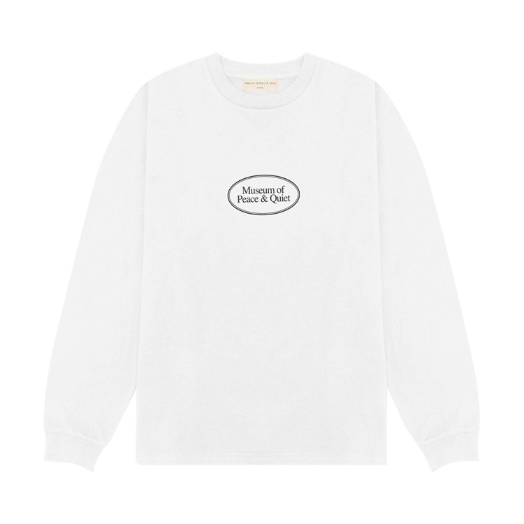 Museum of Peace & Quiet Classic Long Sleeve T-Shirt 'White'