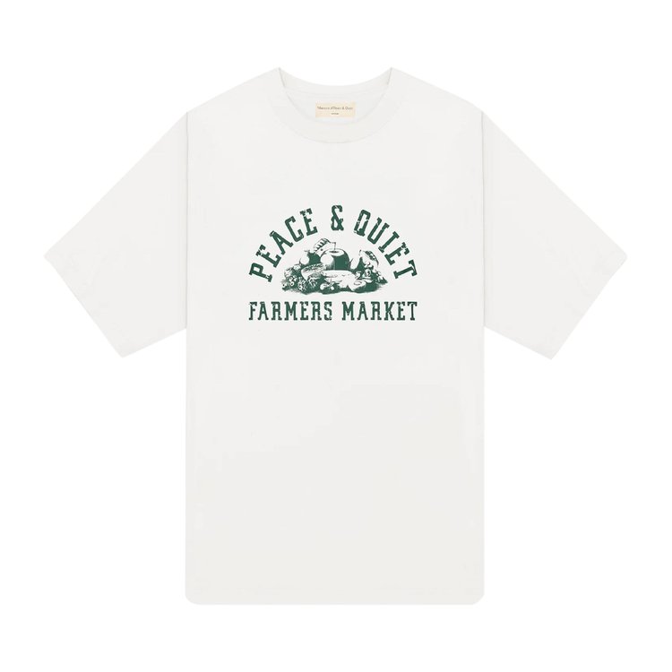 Museum of Peace & Quiet Farmers Market T-Shirt 'White'