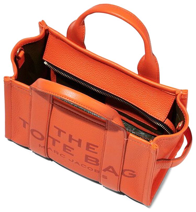 Marc Jacobs Leather Mini Tote Bag Dragon Fire