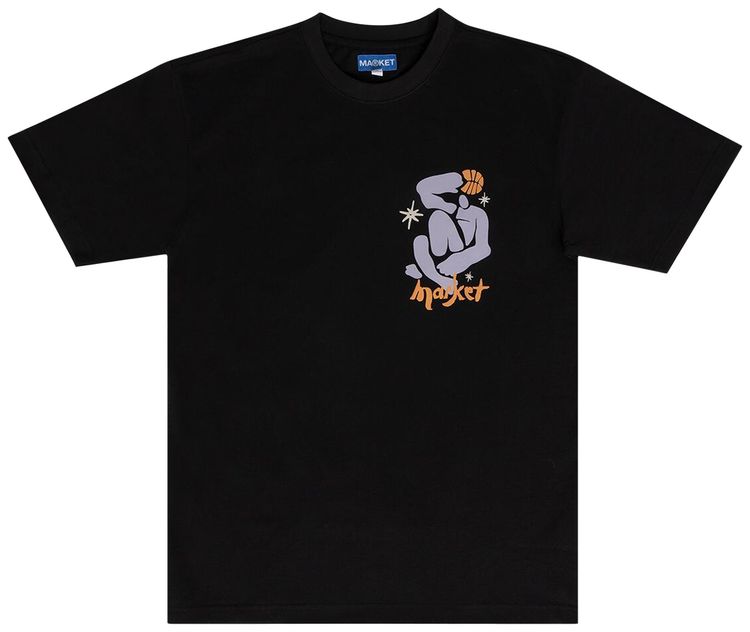 Market Game Of Life T Shirt Black