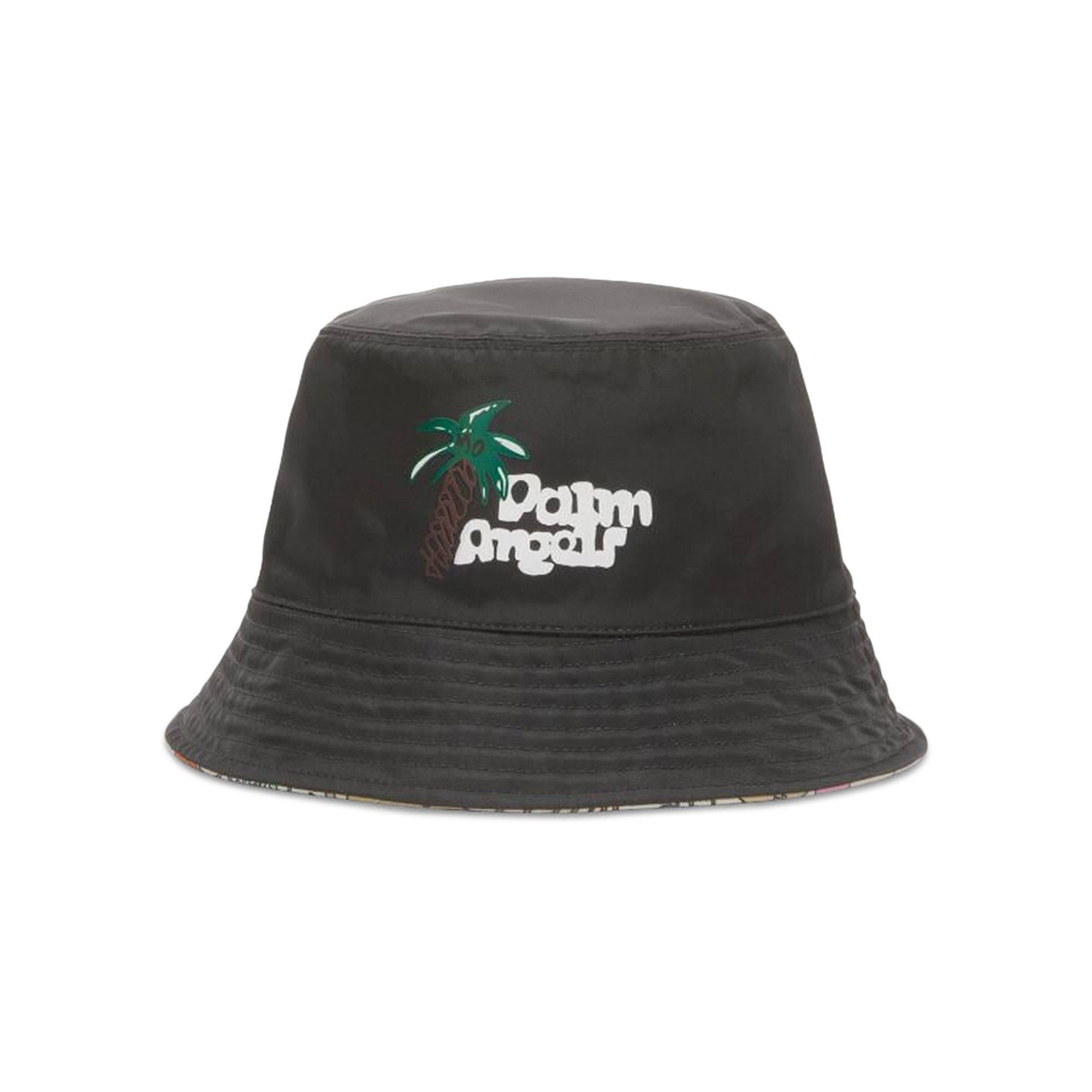 Buy Palm Angels Sketchy Reversible Bucket Hat 'Black/White' -  PMLA036E23FAB0011001 | GOAT
