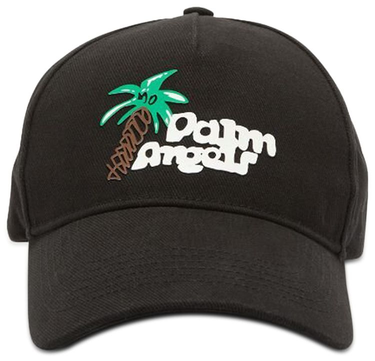 Palm Angels Sketchy Cap BlackWhite