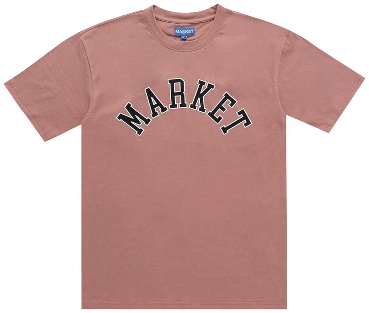 Market Throwback Arc T Shirt Blush