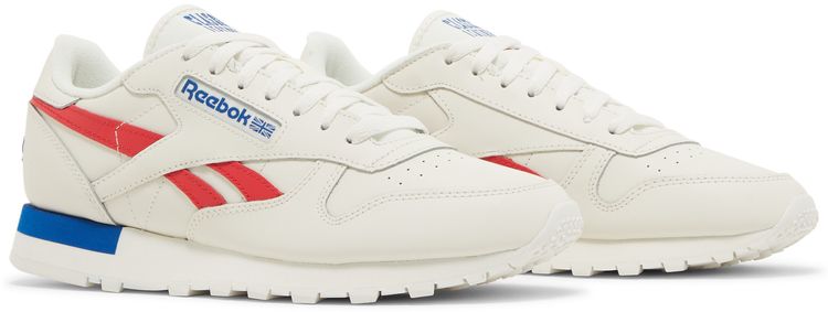 Reebok Classic Leather My Name Is   White Red Blue