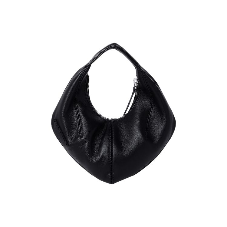 Buy Kiko Kostadinov Small Bugle Hobo Bag 'Raven Black' - KKWSS23BG02 57 ...