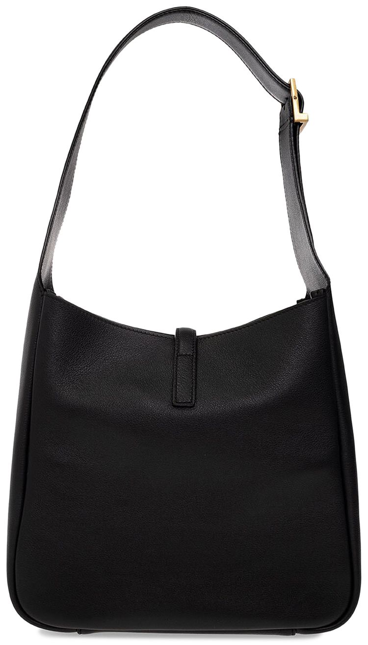 Saint Laurent Le 5 A 7 Supple Hobo Bag Black