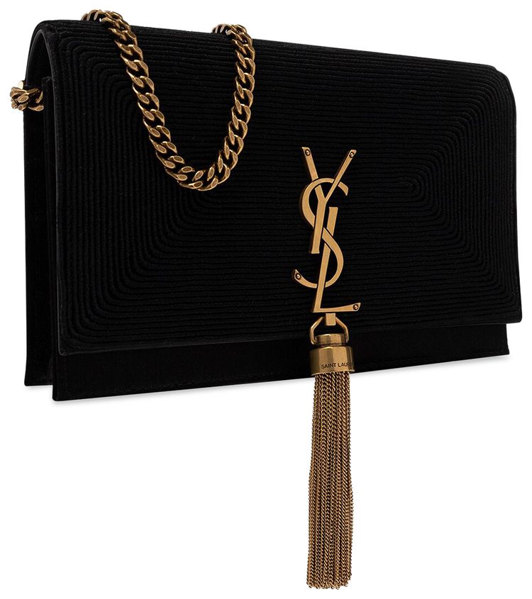 Saint Laurent Kate Chain Bag Black