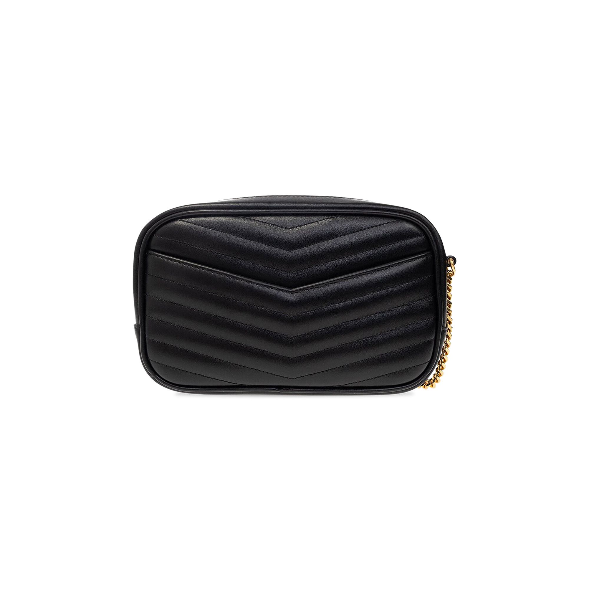 Buy Saint Laurent Lou Mini Shoulder Bag 'Black' - 748849