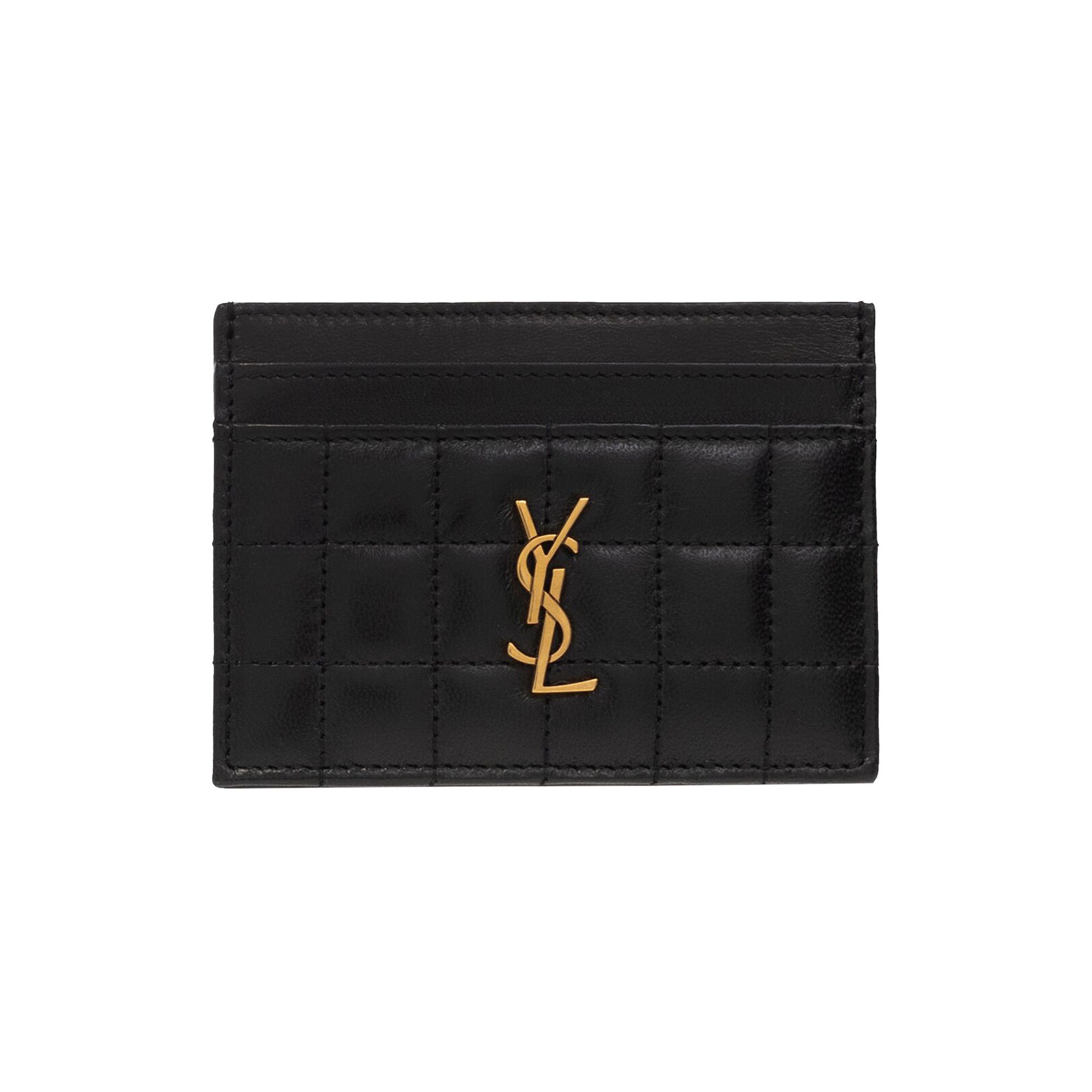 Yves saint laurent credit card holder best sale