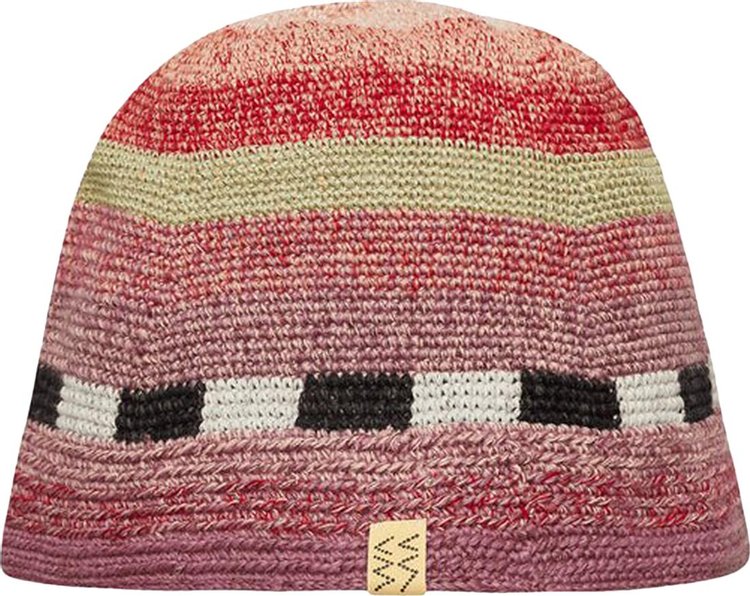 Visvim Meda Crochet Knit Hat 'Multicolor'