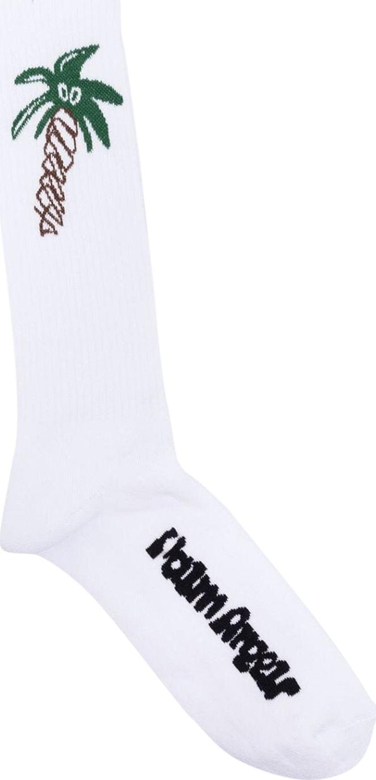 Palm Angels Sketchy Socks WhiteBlack