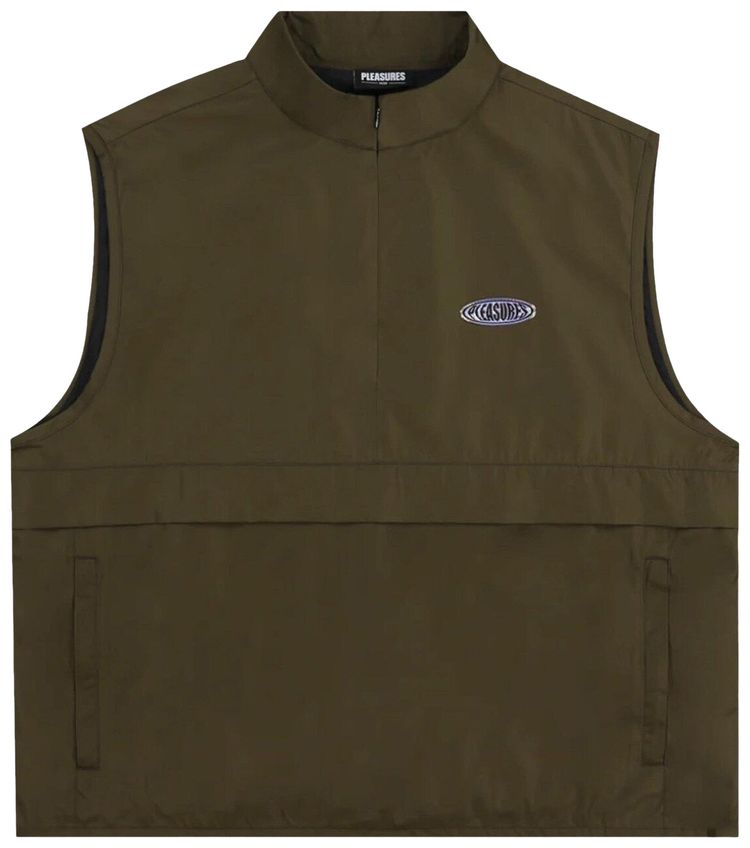 Pleasures Disguise Vest Olive