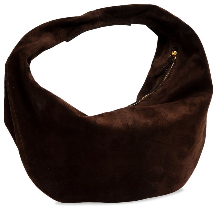 Khaite Medium Olivia Shoulder Bag Coffee