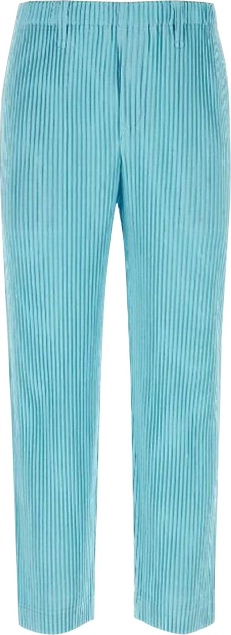 Issey Miyake Color Pleats Pants 'Aqua Blue'
