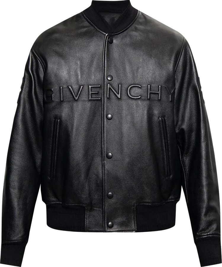 Givenchy Leather Varsity 'Black'