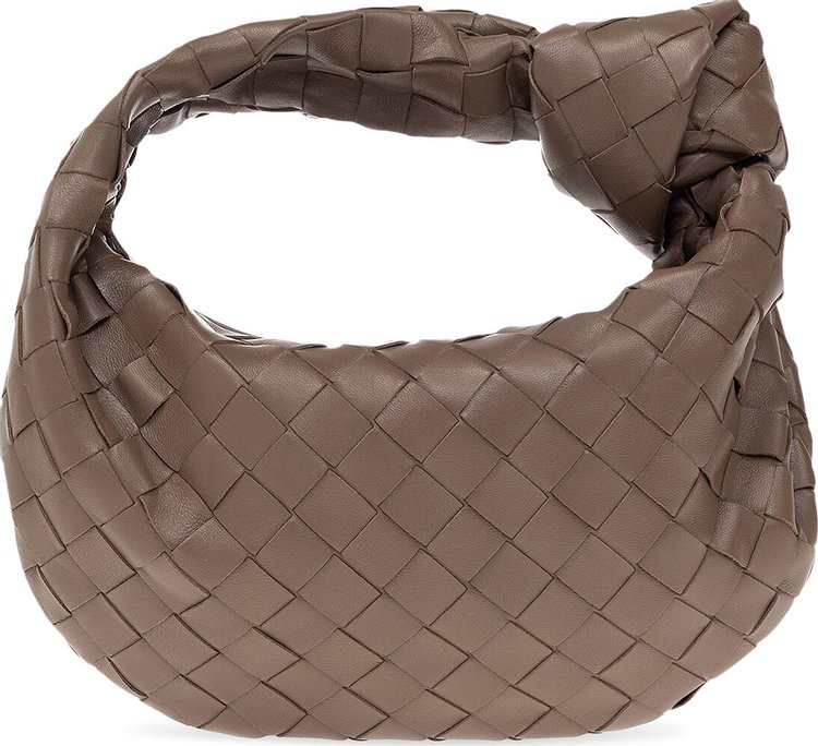 Bottega Veneta Mini Jodie Bag Taupe GreyGold