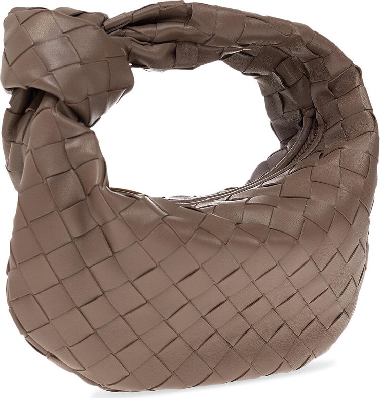 Bottega Veneta Mini Jodie Bag Taupe GreyGold