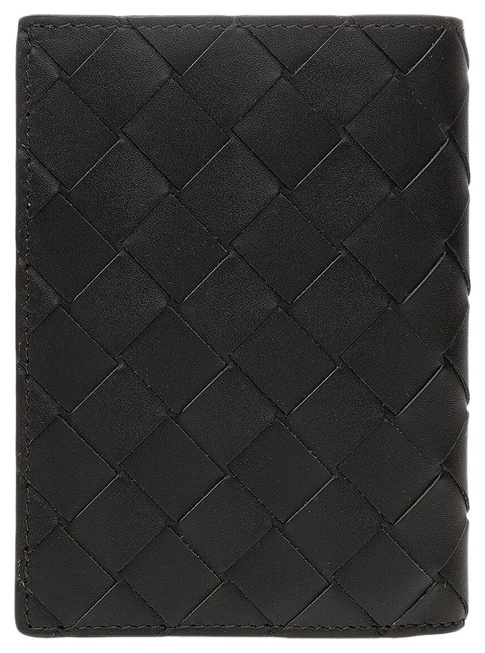 Bottega Veneta Leather wallet Dark GreenTrave