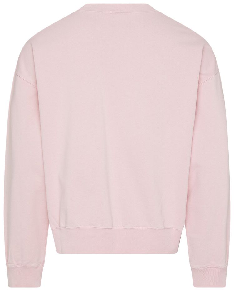 Balenciaga Regular Crewneck Sweater Faded Pink