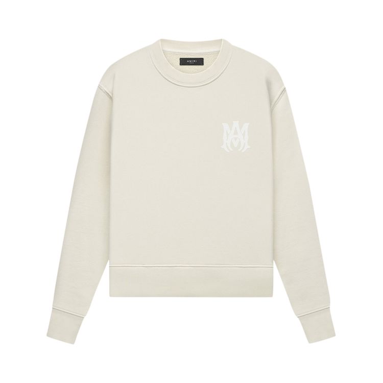 Amiri Core Crewneck Sweatshirt Alabaster