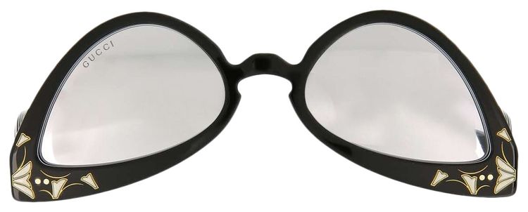 Gucci Cat Eye Sunglasses BlackSilver