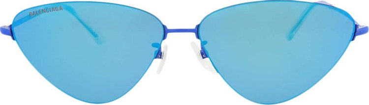 Balenciaga Cat Eye Sunglasses Blue