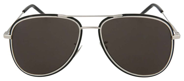 Saint Laurent Aviator Sunglasses BlackGrey
