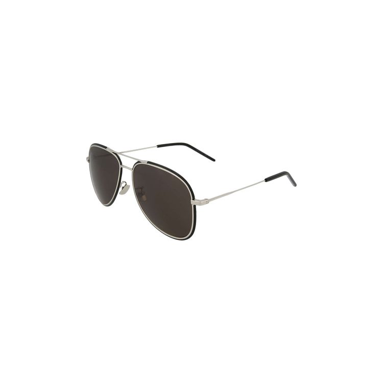 Saint Laurent Aviator Sunglasses BlackGrey