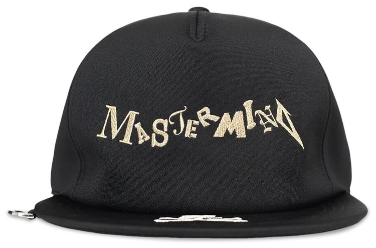 Mastermind World Skull Embroidery Baseball Cap Black