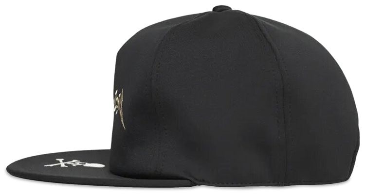 Mastermind World Skull Embroidery Baseball Cap Black