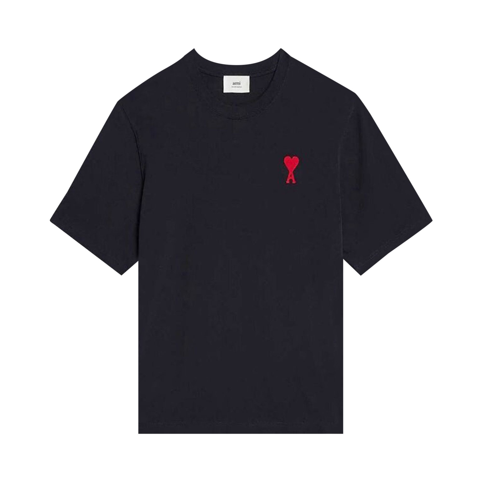 AMI| (UTS074 726 001) Buy Ami Tonal T-Shirt 'Black' - UTS004 726 001 | GOAT
