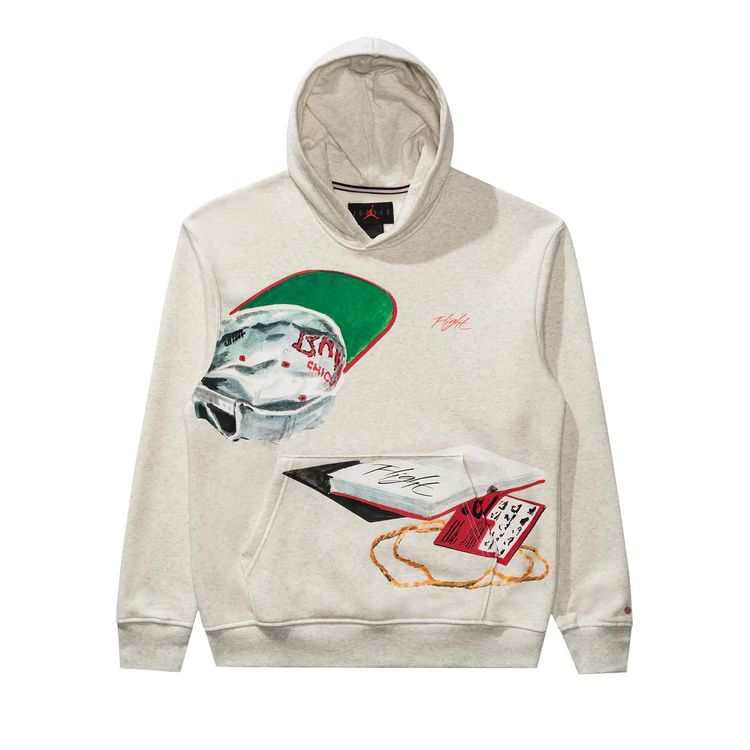 Air Jordan Artist Series By Jacob Rochester Hoodie White