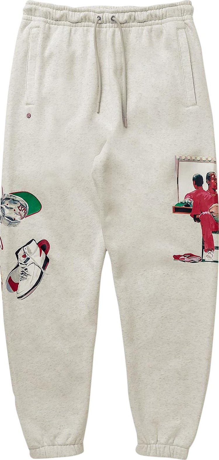 Buy Air Jordan Artist Series By Jacob Rochester Fleece Pants 'White ...