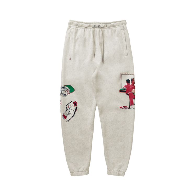 Buy Air Jordan Artist Series By Jacob Rochester Fleece Pants 'White ...