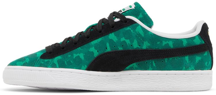 Puma Suede Animal Print   Grassy Green