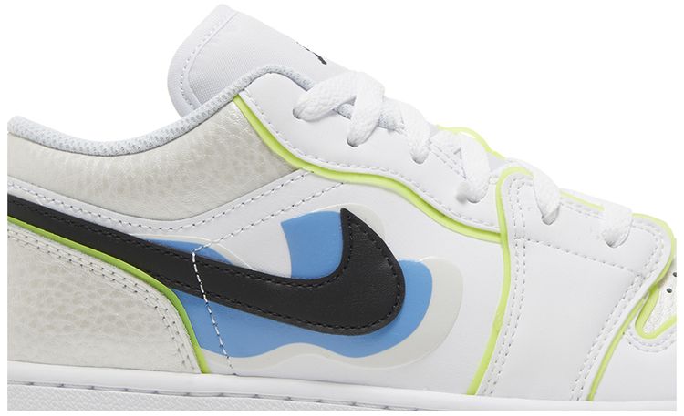 Air Jordan 1 Low SE GS Warped Swoosh