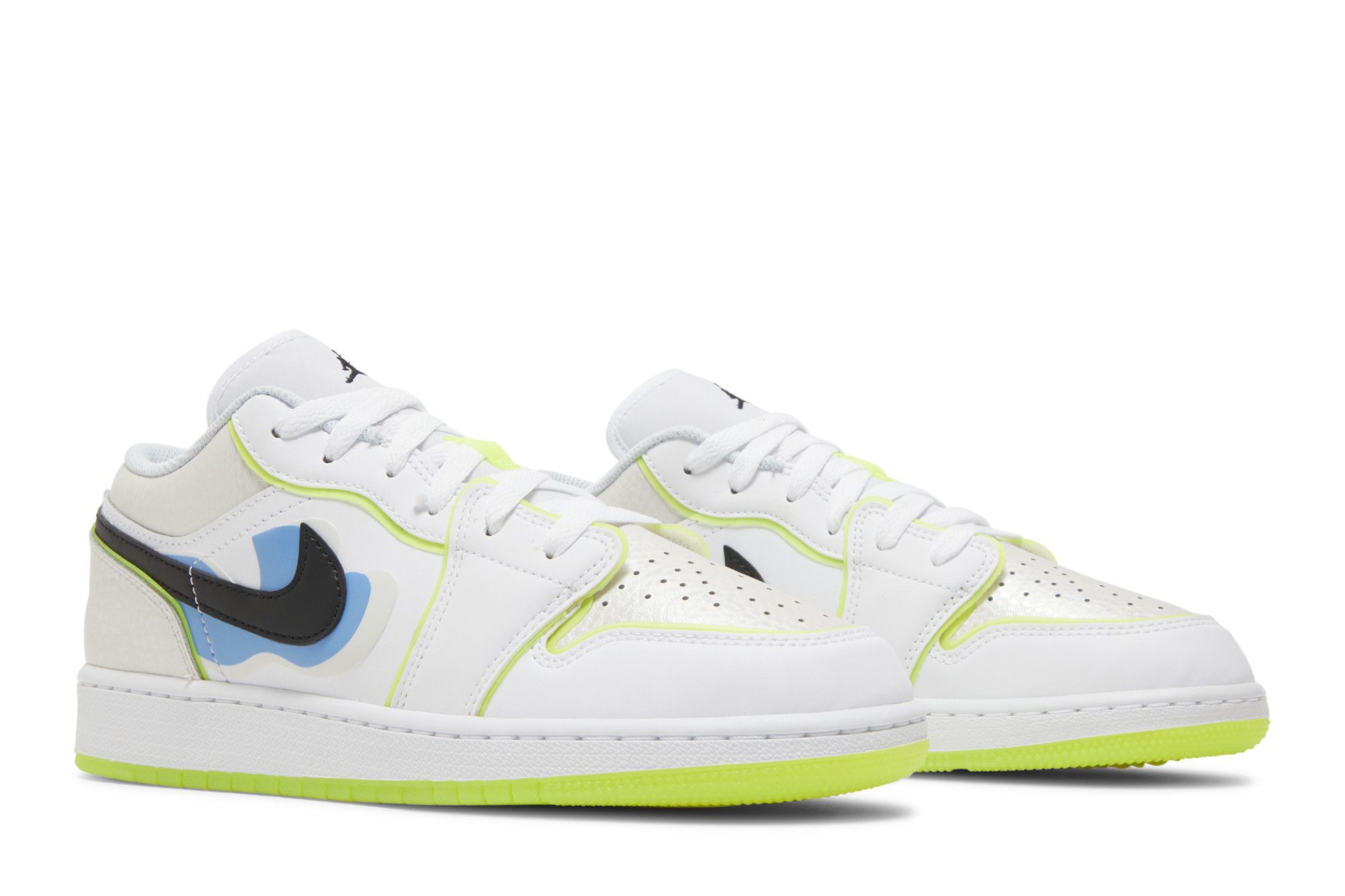 Buy Air Jordan 1 Low SE GS 'Warped Swoosh' - DV1324 117 | GOAT