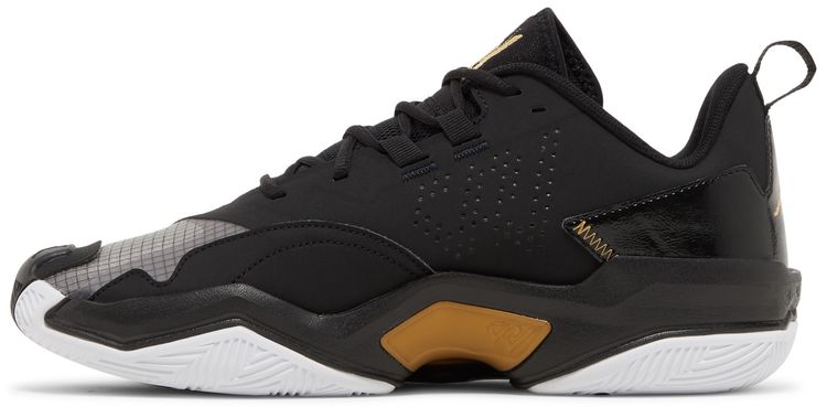 Air Jordan One Take 4 Black Metallic Gold