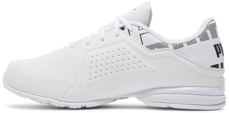 Puma Viz Runner Repeat Wide White Black