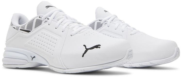 Puma Viz Runner Repeat Wide White Black