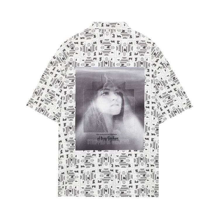 Cav Empt Signal Short Sleeve Shirt White