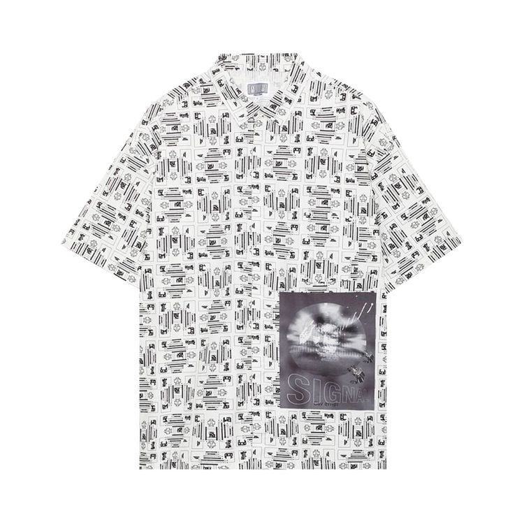 Cav Empt Signal Short Sleeve Shirt White