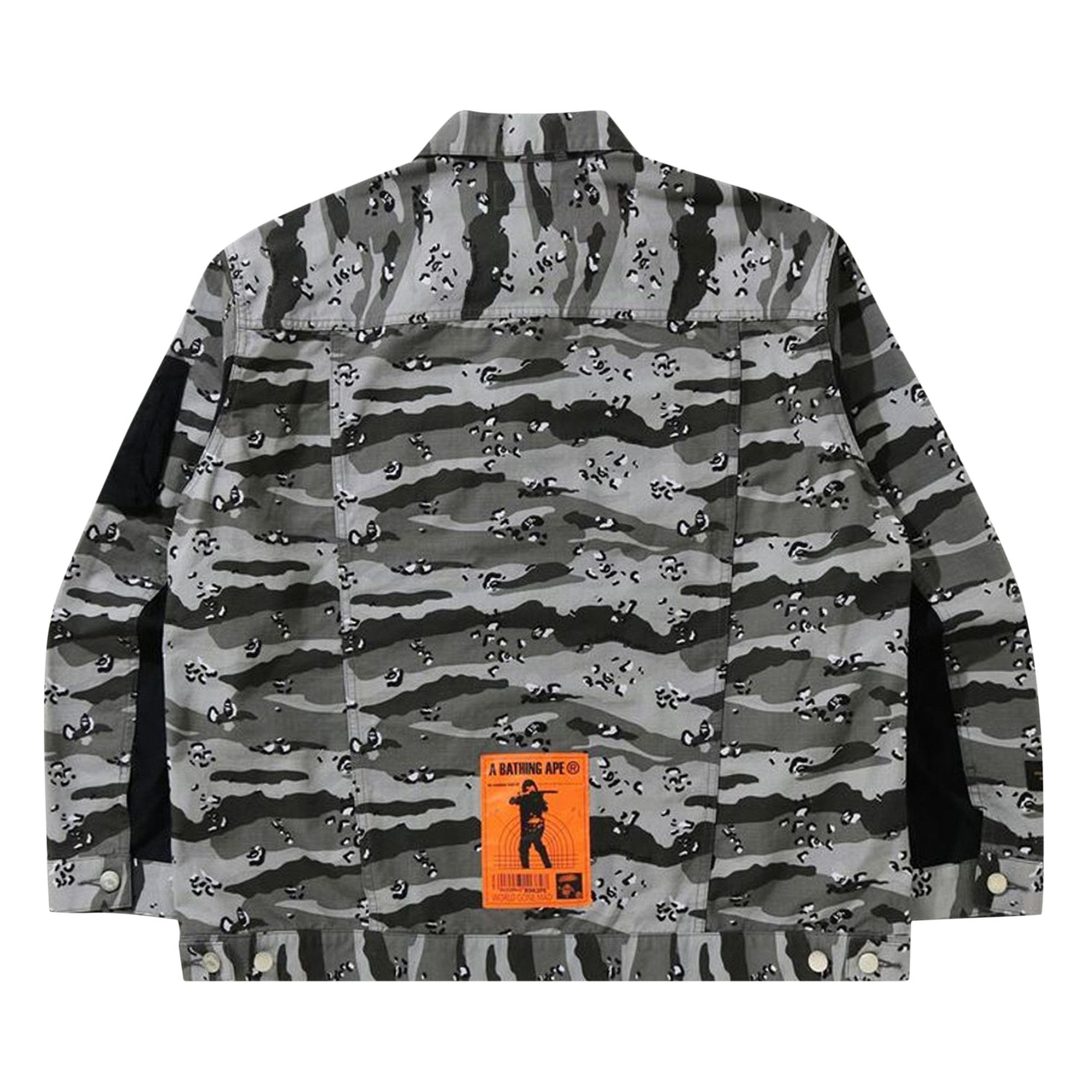 最愛 Desert BAPE Buy Camo 1H30 - 'Black' Jacket Trucker Fit Loose ジャケット・アウター