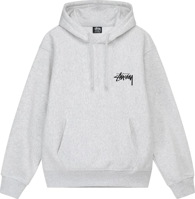 Stussy Diced Out Hoodie 'Ash Heather'