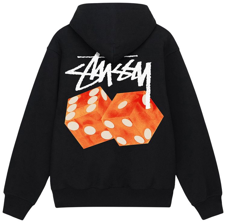 Stussy Diced Out Hoodie Black