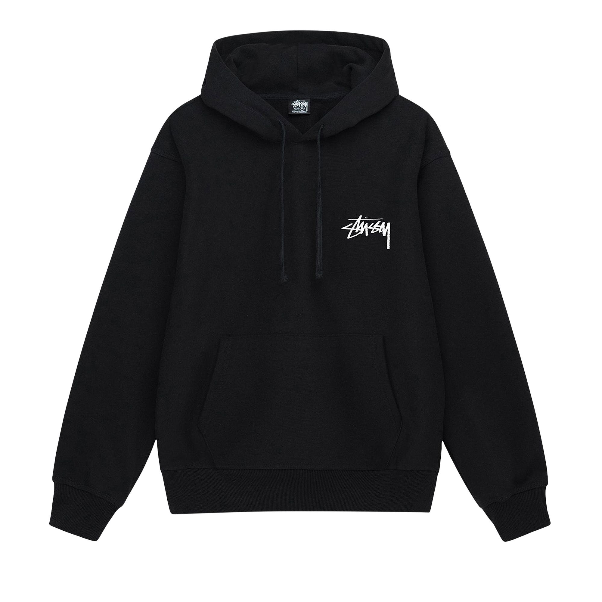 Buy Stussy Diced Out Hoodie 'Black' - 1924971 BLAC | GOAT